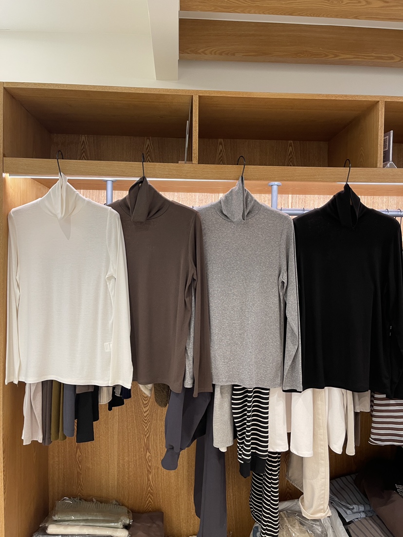 HI YANN韓國代購㊣女裝新品人氣真品25秋冬長袖T恤天絲纖維HI YANN長袖T恤