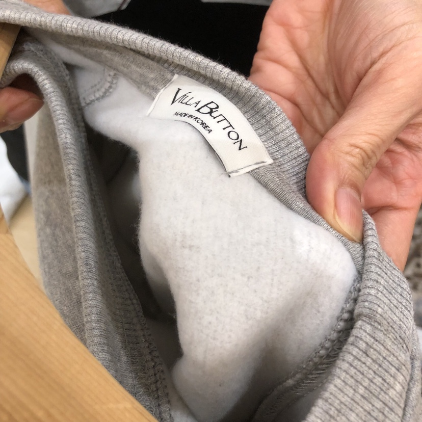 VILLABUTTON東大門㊣代購女士新品推薦25秋冬休閑時尚熱賣衛衣VILLABUTTON衛衣