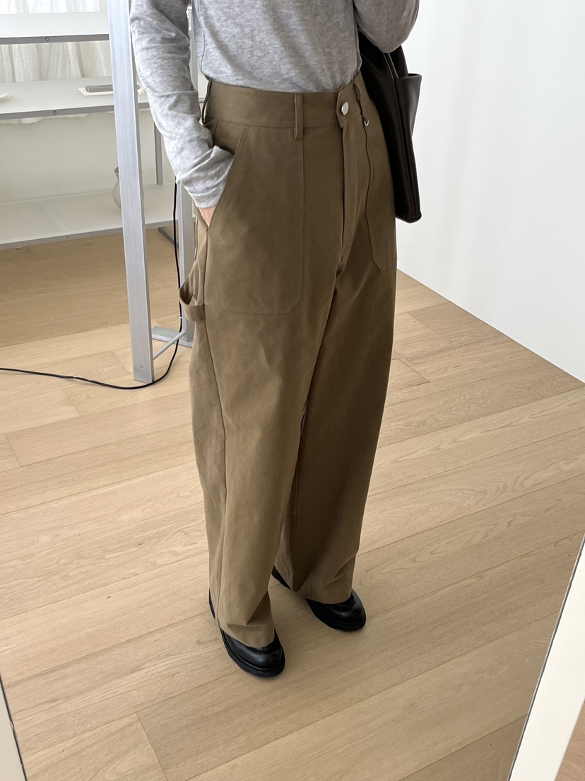 NYLON東大門㊣代購女士新款職業25秋冬時尚熱賣休閑褲加絨羊毛NYLON休閑褲