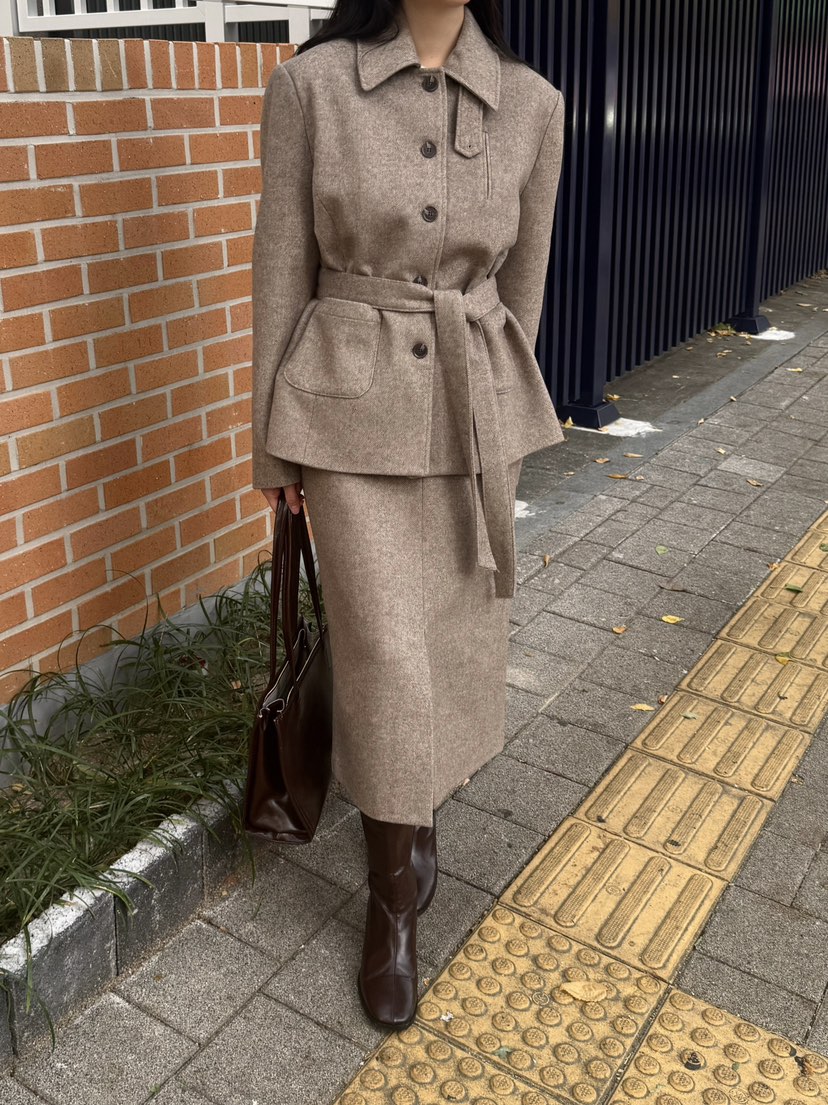 ADELINE東大門㊣實拍女裝新款真品熱賣時尚職業人氣休閑長裙ADELINE長裙