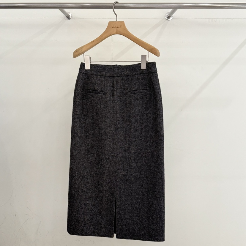 ADELINE東大門㊣實拍女裝新款真品熱賣時尚職業人氣休閑長裙ADELINE長裙圖色2