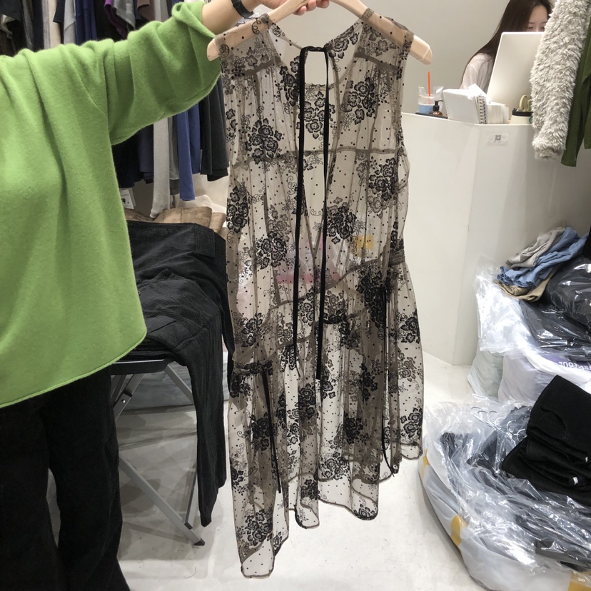 FRE韓國代購㊣女士新品人氣時尚真品休閑25秋冬熱賣推薦連衣裙FRE連衣裙