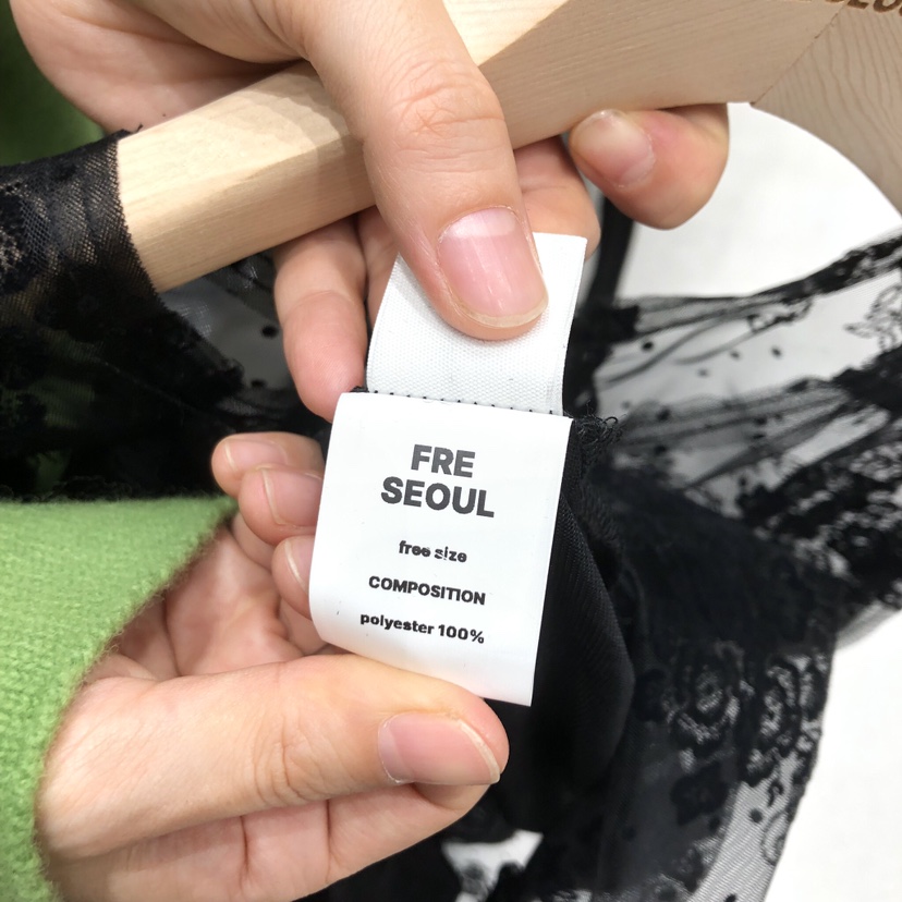 FRE韓國代購㊣女士新品人氣時尚真品休閑25秋冬熱賣推薦連衣裙FRE連衣裙