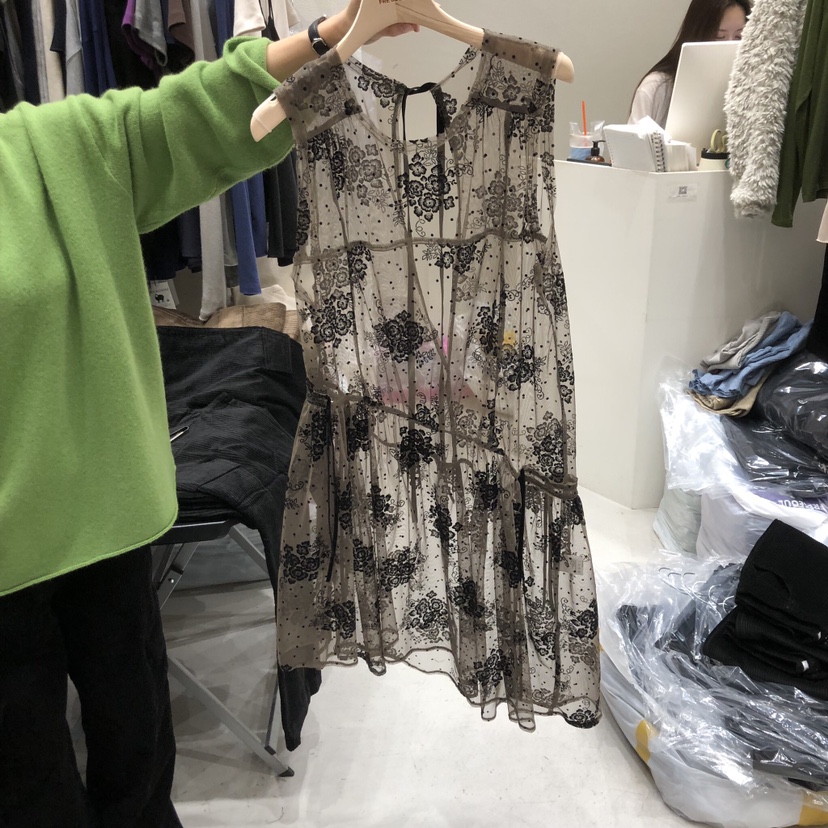 FRE韓國代購㊣女士新品人氣時尚真品休閑25秋冬熱賣推薦連衣裙FRE連衣裙圖色1