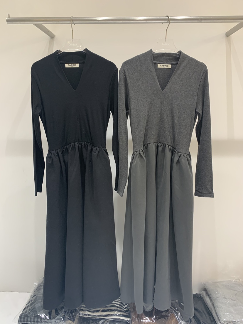 FABRIC韓國直郵㊣女士新款人氣推薦休閑熱賣真品25秋冬連衣裙FABRIC連衣裙