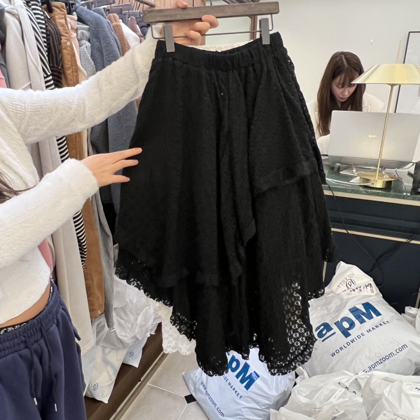 VIRKIN東大門㊣直郵女士新品時尚真品熱賣休閑半身裙中短裙VIRKIN半身裙/中短裙圖色3