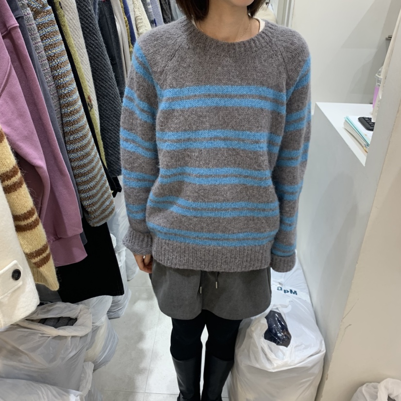 ASOME東大門㊣實拍女士新品職業推薦25秋冬熱賣休閑毛衣羊駝A.SOME毛衣圖色3