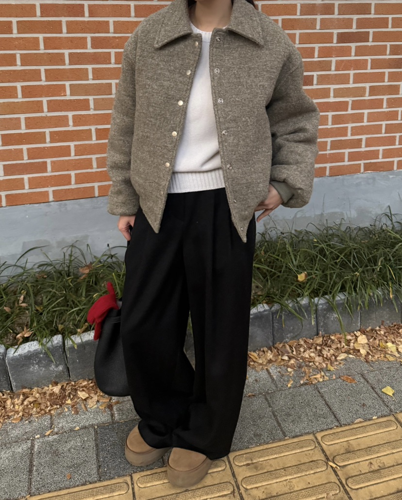 ADELINE東大門㊣實拍女士新品職業真品時尚熱賣休閑夾克羊毛ADELINE夾克