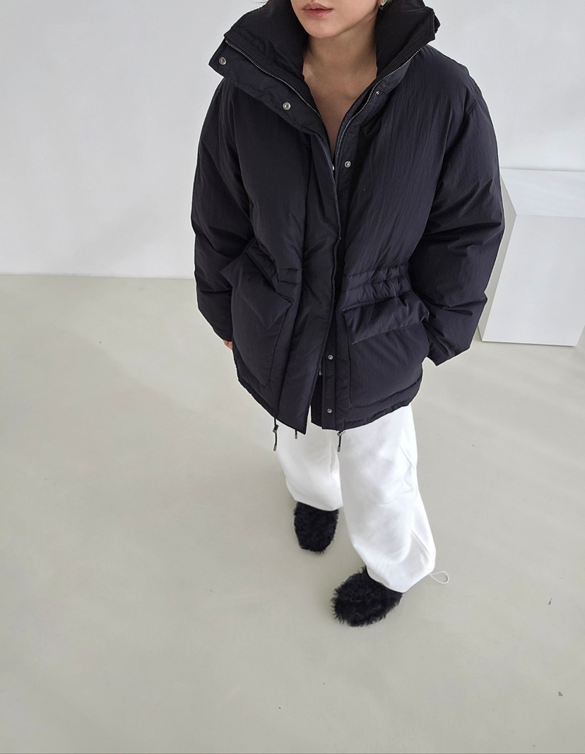 J SHOP韓國代購㊣女裝新品25秋冬休閑時尚短款羽絨服填充鵝絨J_SHOP短款羽絨服