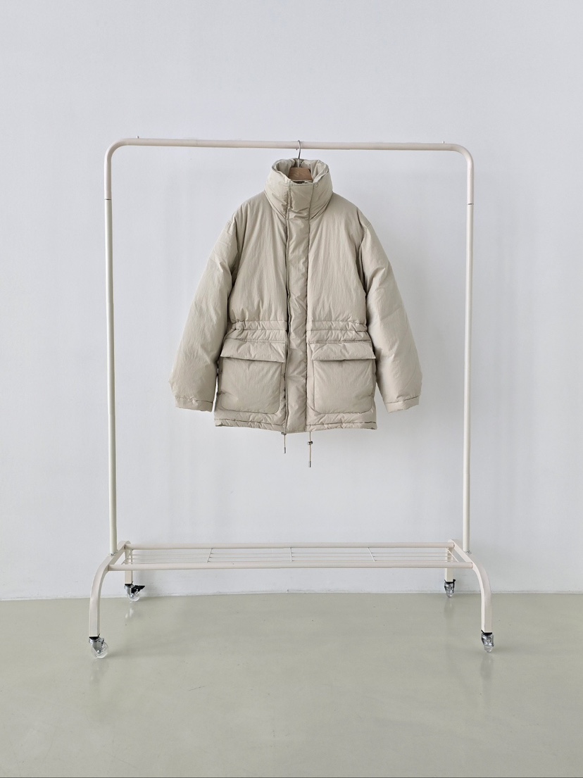 J SHOP韓國代購㊣女裝新品25秋冬休閑時尚短款羽絨服填充鵝絨J_SHOP短款羽絨服圖色1