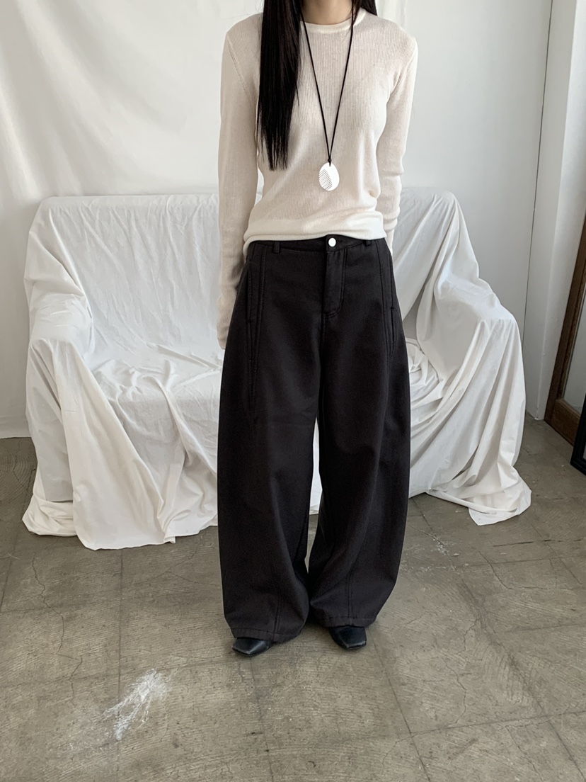 RIVER RAIN東大門㊣代購女裝新款真品25秋冬職業時尚休閑褲RIVER RAIN休閑褲