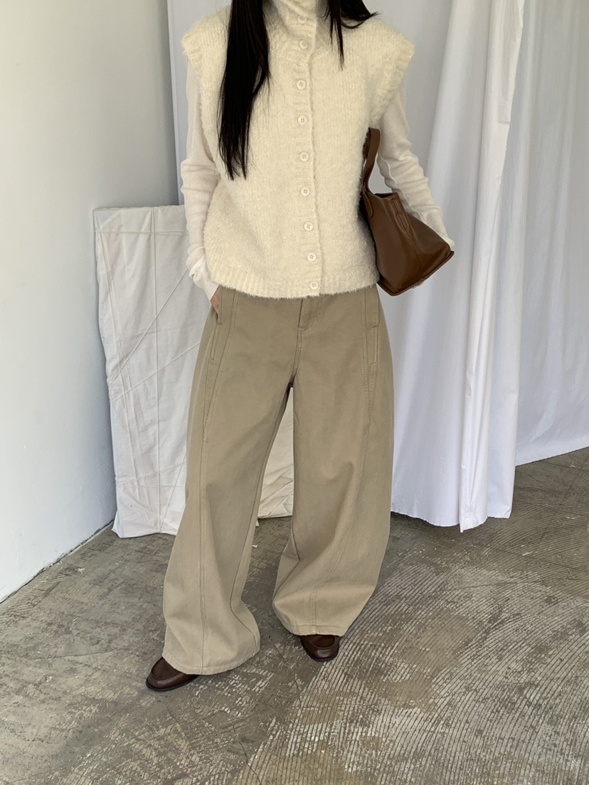 RIVER RAIN東大門㊣代購女裝新款真品25秋冬職業時尚休閑褲RIVER RAIN休閑褲