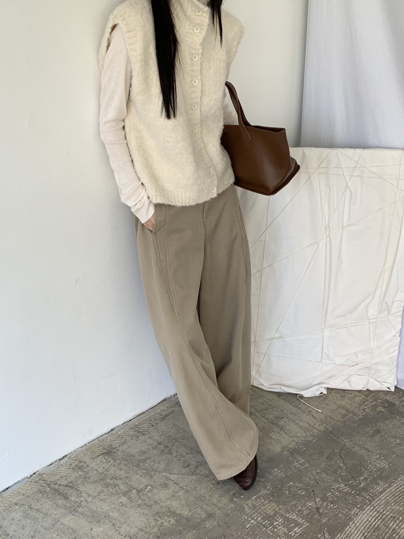 RIVER RAIN東大門㊣代購女裝新款真品25秋冬職業時尚休閑褲RIVER RAIN休閑褲