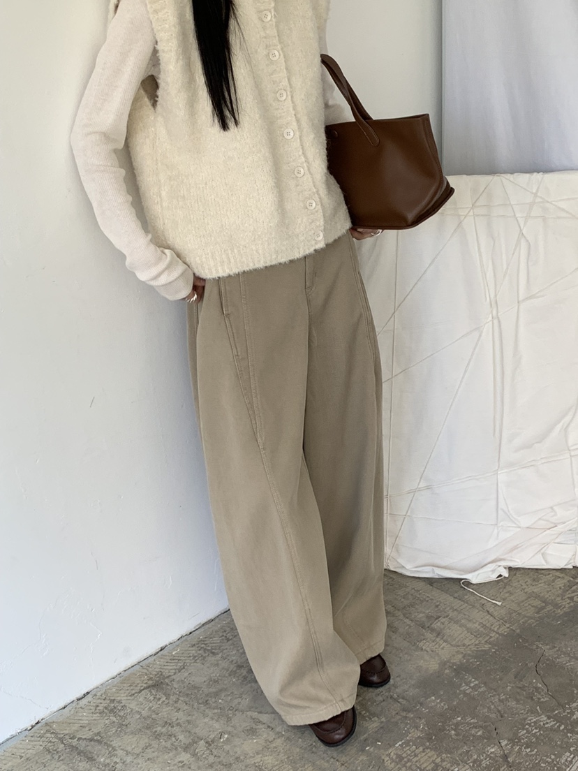 RIVER RAIN東大門㊣代購女裝新款真品25秋冬職業時尚休閑褲RIVER RAIN休閑褲