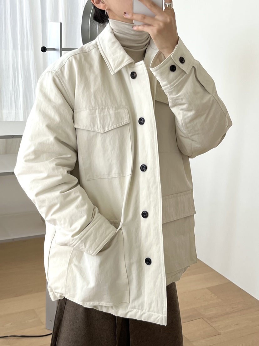 NYLON東大門㊣直郵女裝新款人氣休閑25秋冬時尚短款羽絨服鴨絨NYLON短款羽絨服