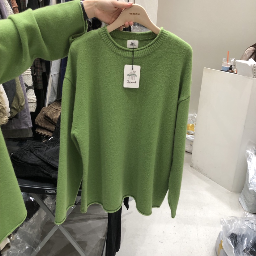 FRE東大門㊣實拍女士新款時尚職業人氣真品25秋冬熱賣針織衫FRE針織衫圖色2