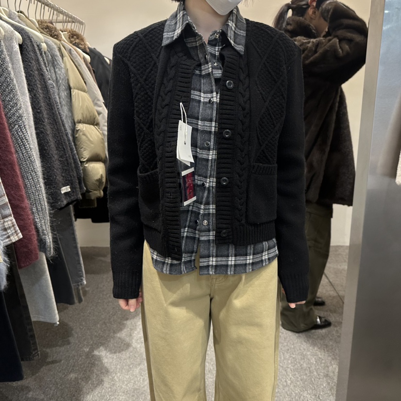 ALTER東大門㊣實拍女士新款熱賣人氣推薦25秋冬時尚職業針織衫Alter針織衫圖色2