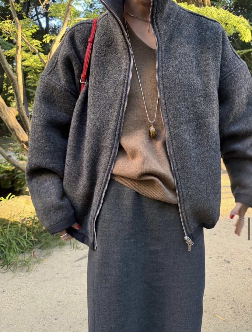 NYLON東大門㊣實拍女裝新款人氣推薦休閑真品熱賣25秋冬夾克NYLON夾克