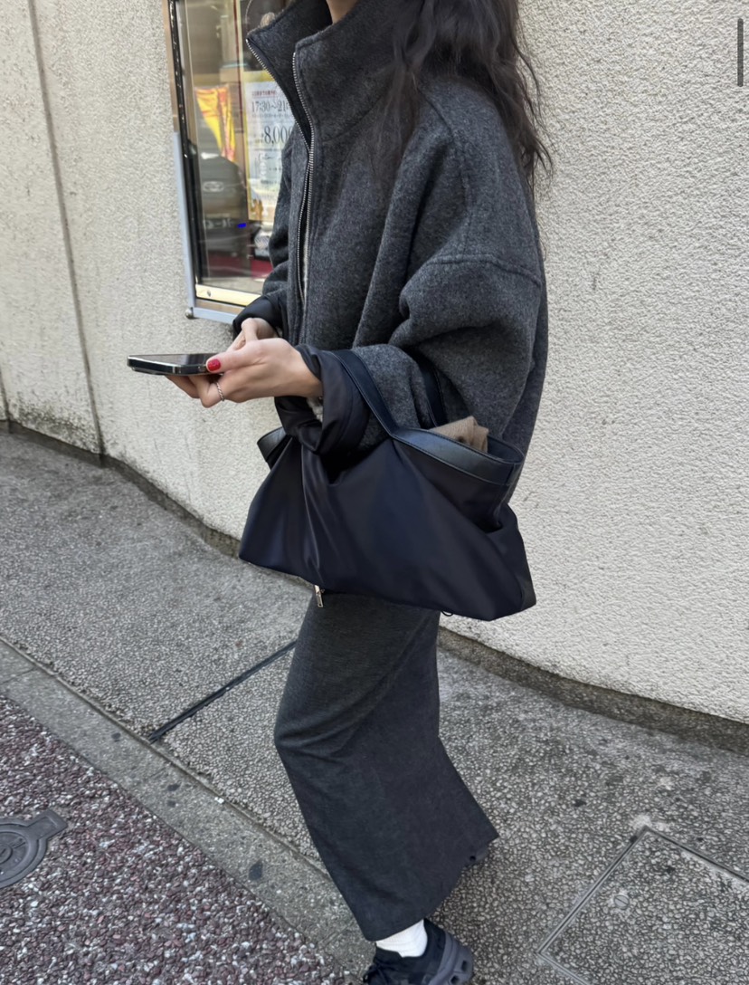 NYLON東大門㊣實拍女裝新款人氣推薦休閑真品熱賣25秋冬夾克NYLON夾克