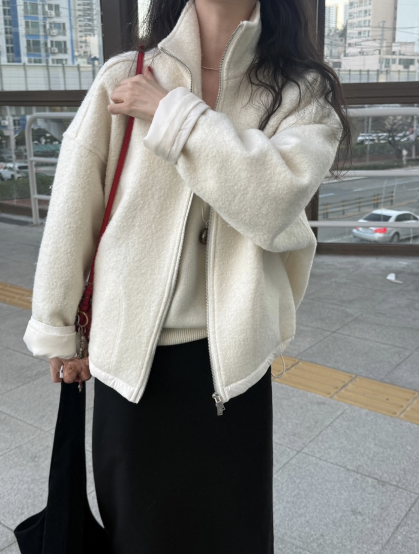 NYLON東大門㊣實拍女裝新款人氣推薦休閑真品熱賣25秋冬夾克NYLON夾克