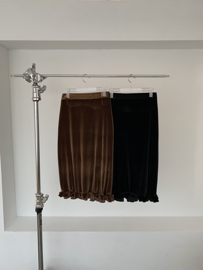 RIVER RAIN韓國直郵㊣女士新品時尚25秋冬推薦半身裙中短裙RIVER RAIN半身裙/中短裙