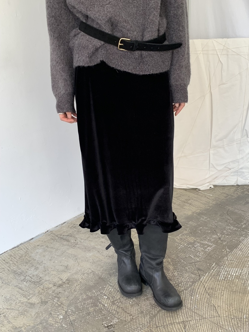 RIVER RAIN韓國直郵㊣女士新品時尚25秋冬推薦半身裙中短裙RIVER RAIN半身裙/中短裙