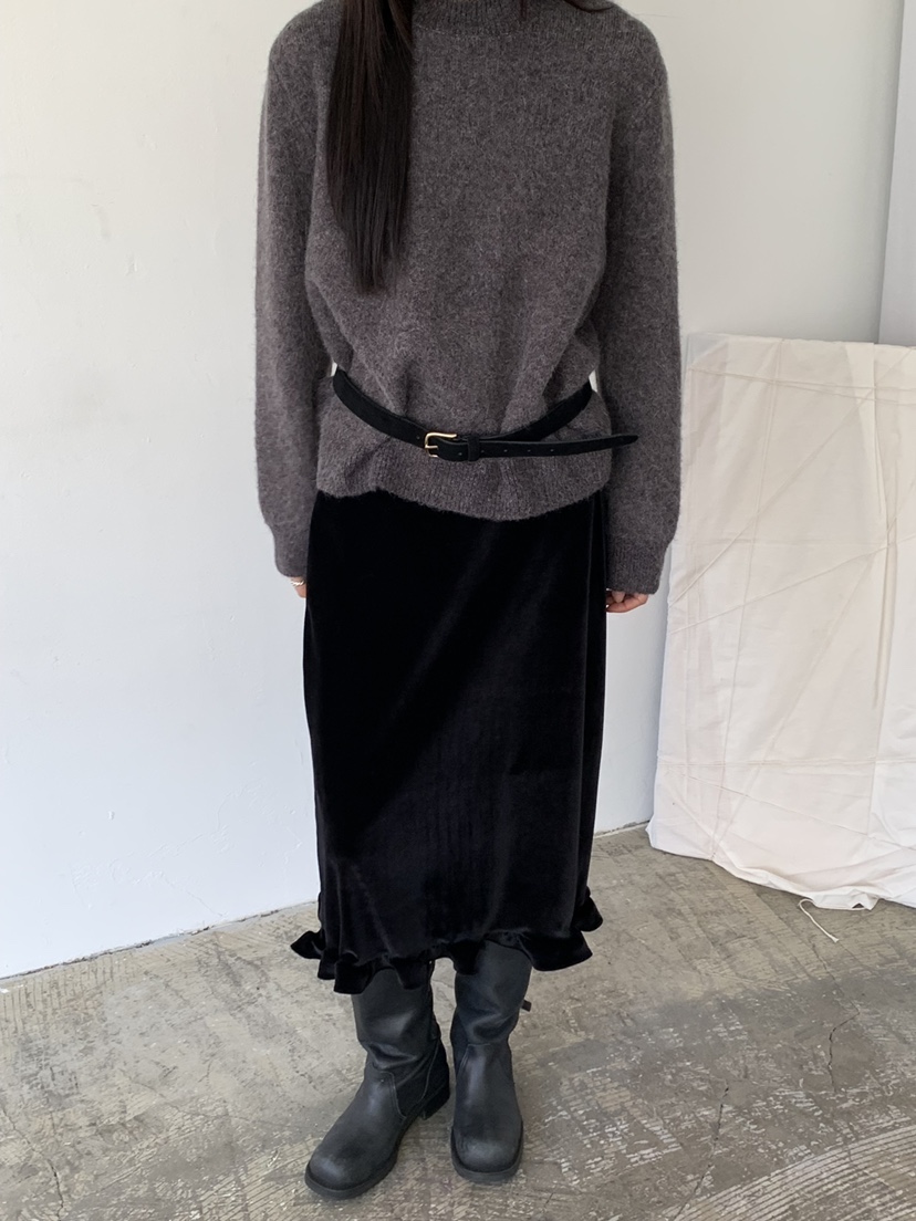 RIVER RAIN韓國直郵㊣女士新品時尚25秋冬推薦半身裙中短裙RIVER RAIN半身裙/中短裙