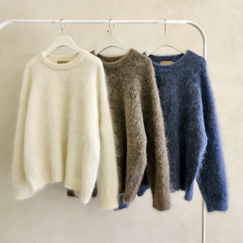 LA BLOOM韓國代購㊣女士新品人氣休閑真品25秋冬針織衫馬海毛La Bloom針織衫