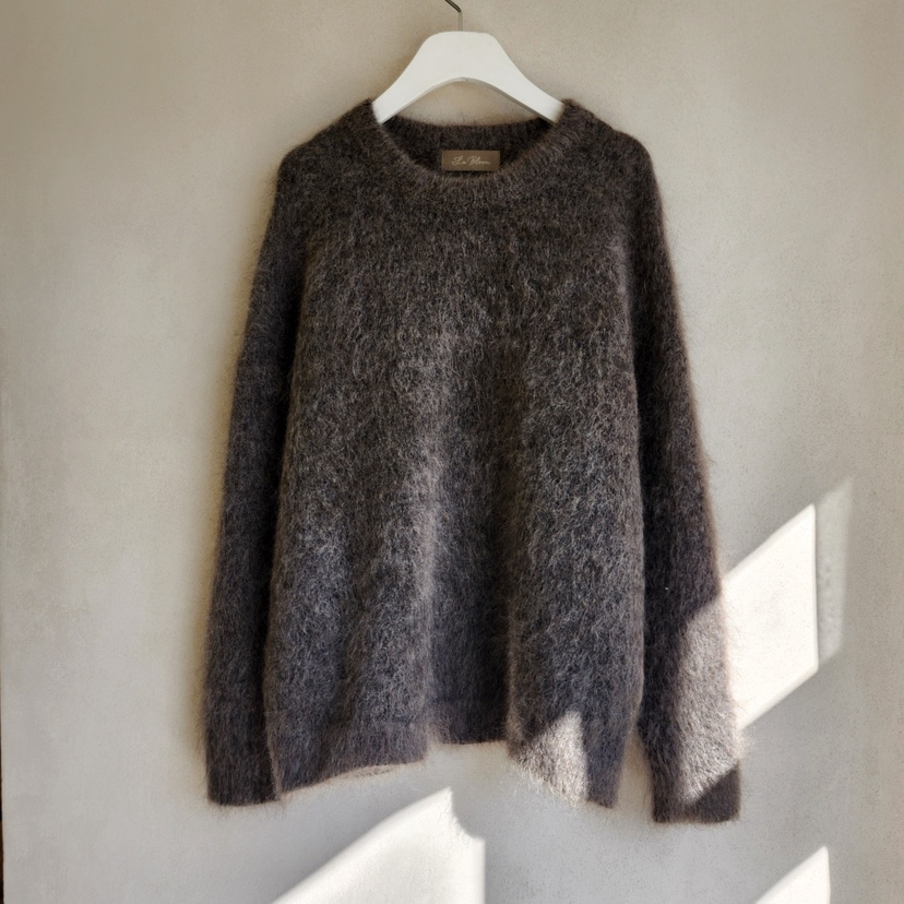 LA BLOOM韓國代購㊣女士新品人氣休閑真品25秋冬針織衫馬海毛La Bloom針織衫圖色3