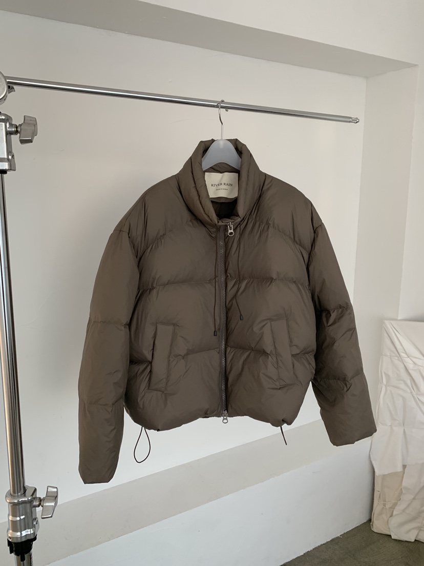 RIVER RAIN韓國代購㊣女士新款時尚真品25秋冬人氣短款羽絨服RIVER RAIN短款羽絨服圖色1