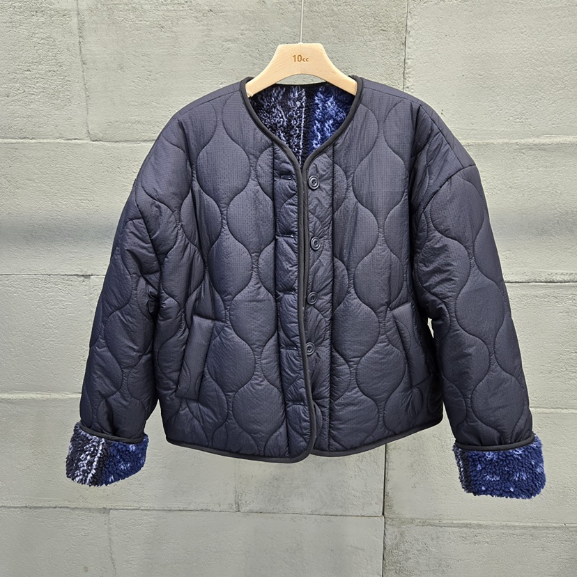 10CC東大門㊣直郵女裝新款職業時尚真品人氣短款棉服里外穿10CC短款棉服圖色2