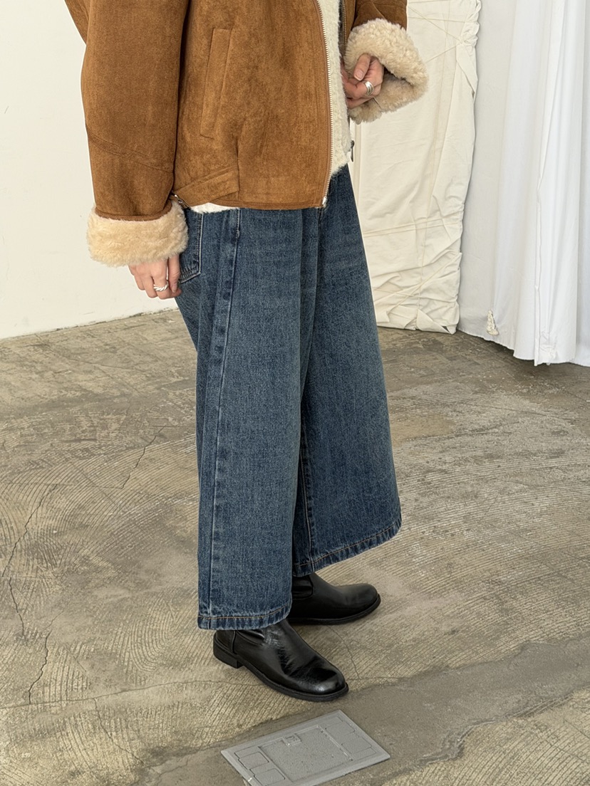 RIVER RAIN東大門㊣實拍女裝新品休閑推薦25秋冬牛仔褲加絨RIVER RAIN牛仔褲