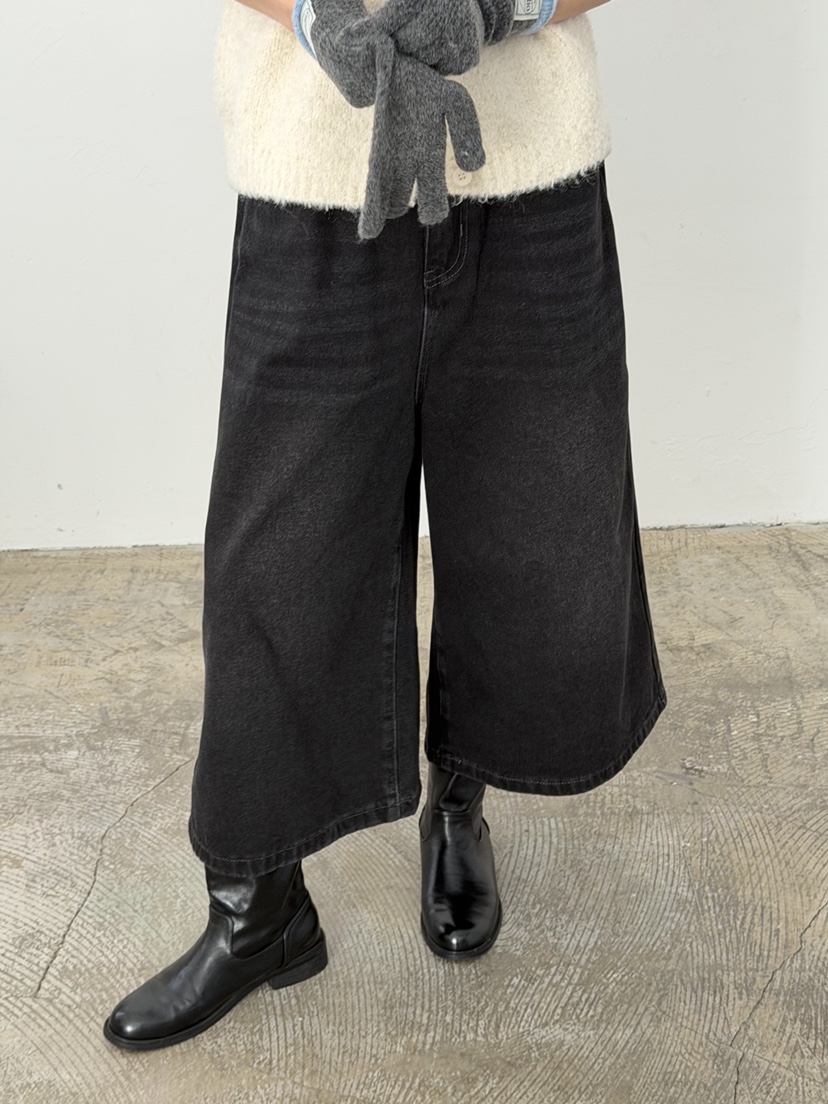 RIVER RAIN東大門㊣實拍女裝新品休閑推薦25秋冬牛仔褲加絨RIVER RAIN牛仔褲