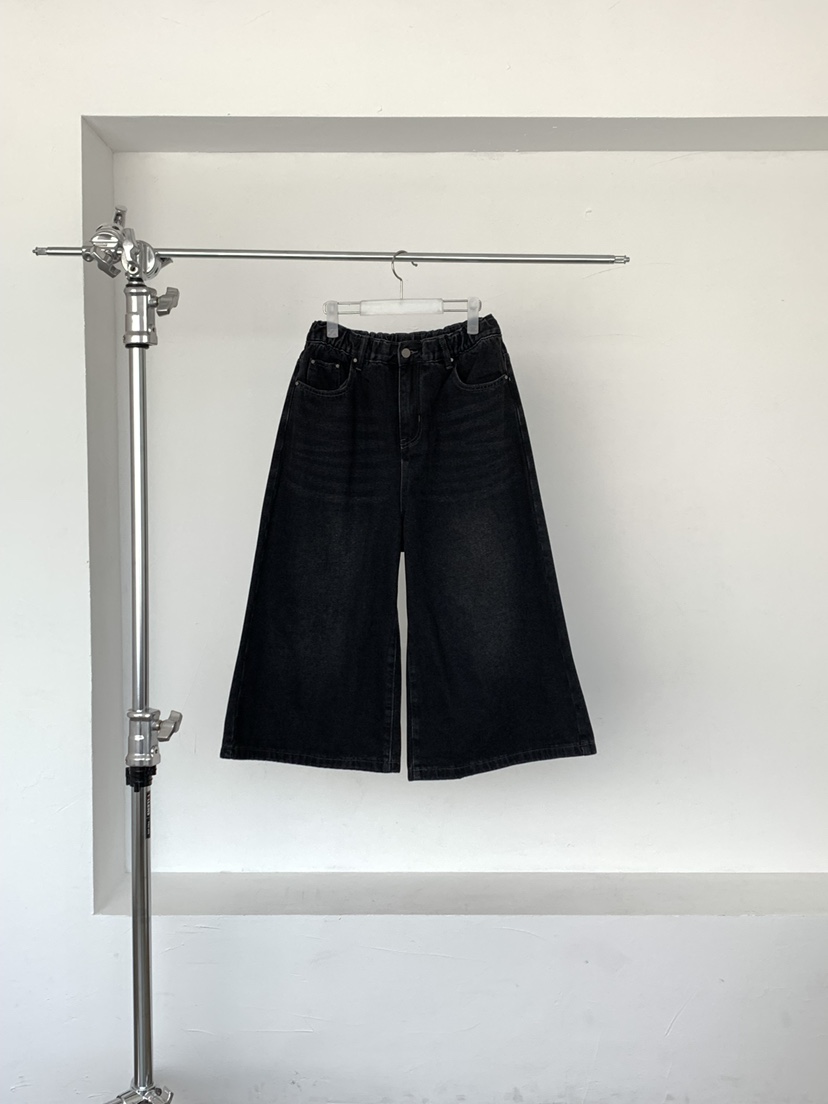 RIVER RAIN東大門㊣實拍女裝新品休閑推薦25秋冬牛仔褲加絨RIVER RAIN牛仔褲圖色2