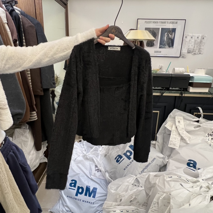 VIRKIN韓國代購㊣女裝新品人氣推薦休閑真品25秋冬熱賣套裝VIRKIN套裝圖色3