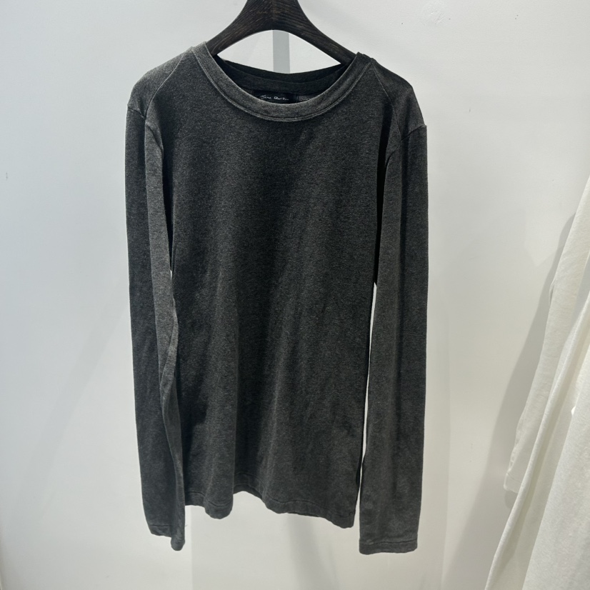 JANE BIRKIN東大門㊣直郵女裝新款職業推薦時尚真品長袖T恤JANE BIRKIN設計師品牌長袖T恤圖色2墨色