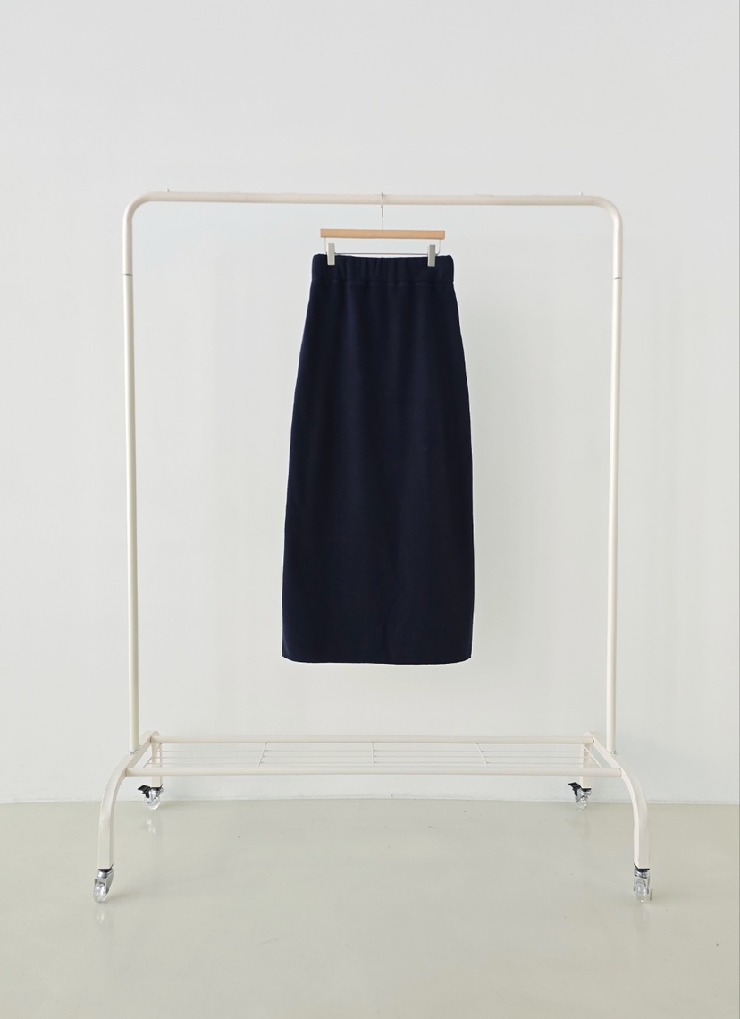 J SHOP韓國直郵㊣女士新品休閑真品25秋冬職業時尚人氣長裙J_SHOP長裙圖色2深藍色