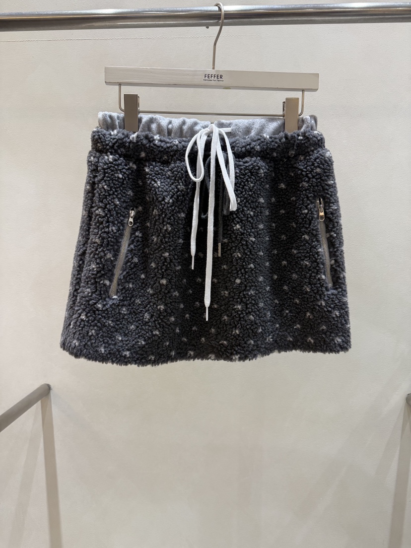 FEFFER韓國直郵㊣女裝新品人氣職業時尚25秋冬熱賣裙褲羊毛FEFFER裙褲圖色3
