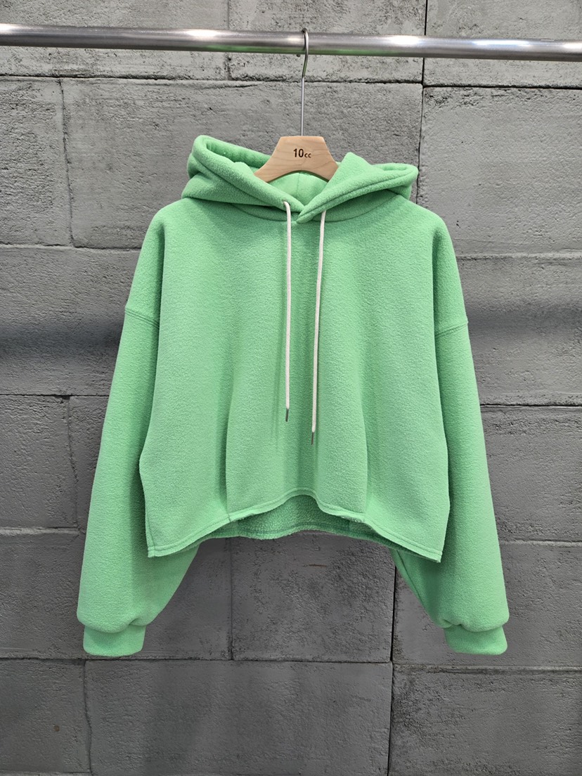 10CC東大門㊣實拍女裝新款25秋冬真品推薦熱賣休閑衛衣抓絨10CC衛衣圖色1