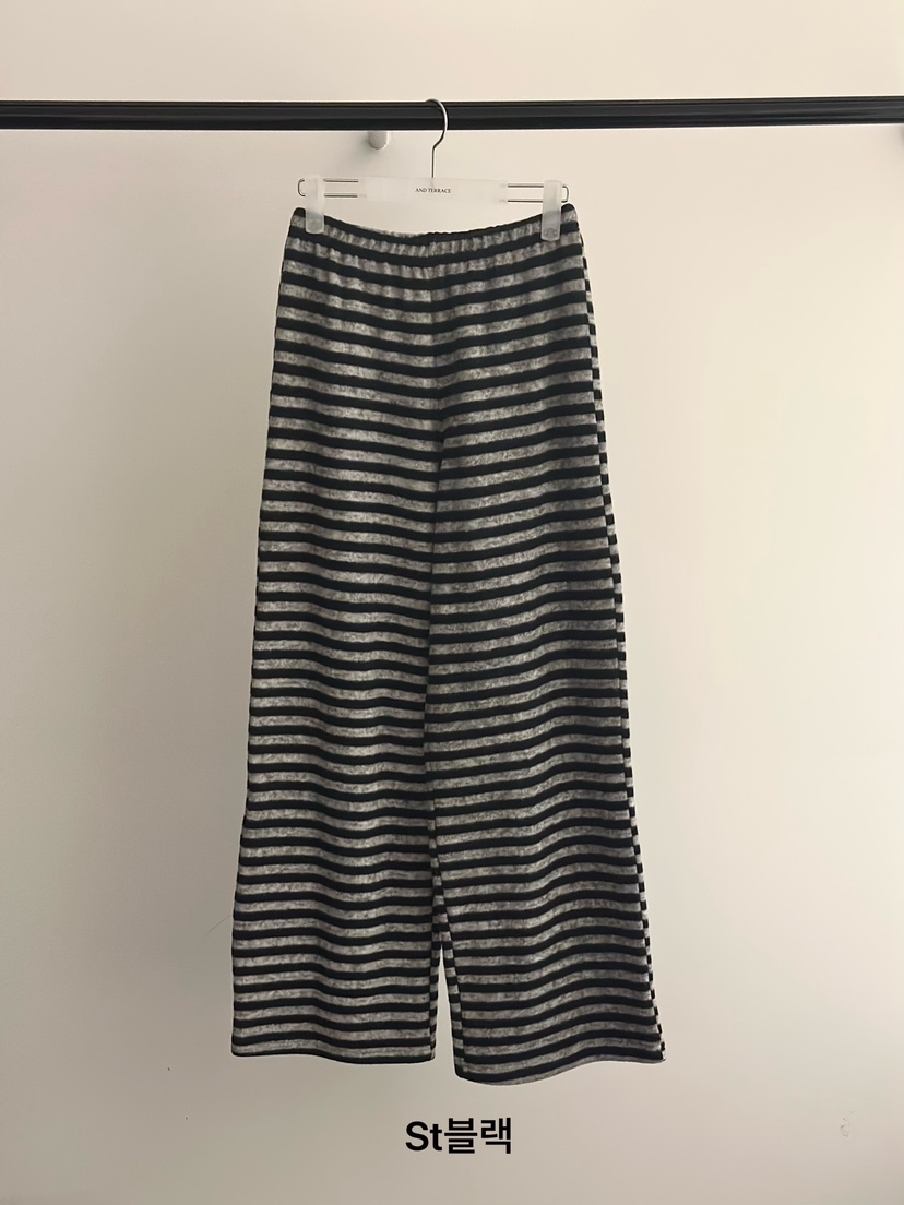 ANDTERRACE東大門㊣實拍女裝新品人氣職業25秋冬休閑休閑褲ANDTERRACE休閑褲圖色2黑色