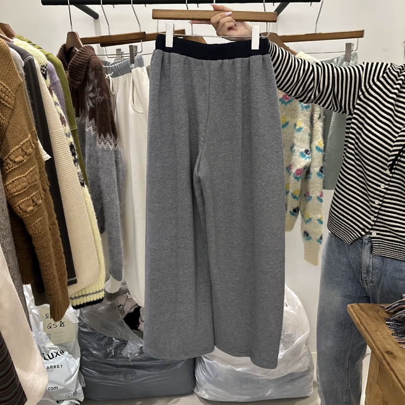 SIERRA東大門㊣實拍女裝新款真品25秋冬時尚熱賣休閑褲加絨SIERRA休閑褲