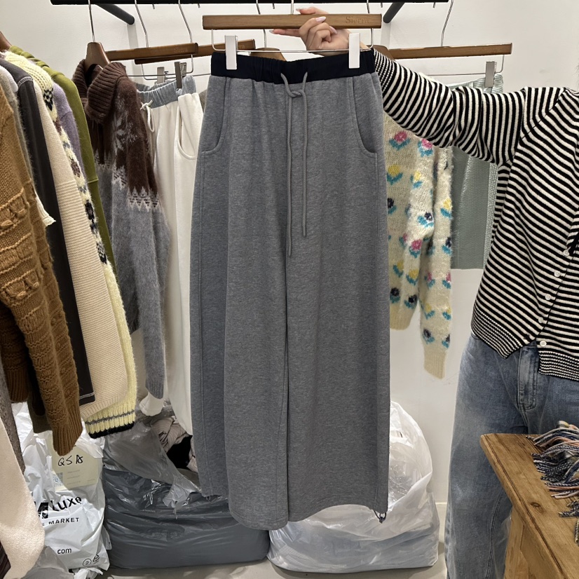 SIERRA東大門㊣實拍女裝新款真品25秋冬時尚熱賣休閑褲加絨SIERRA休閑褲圖色3