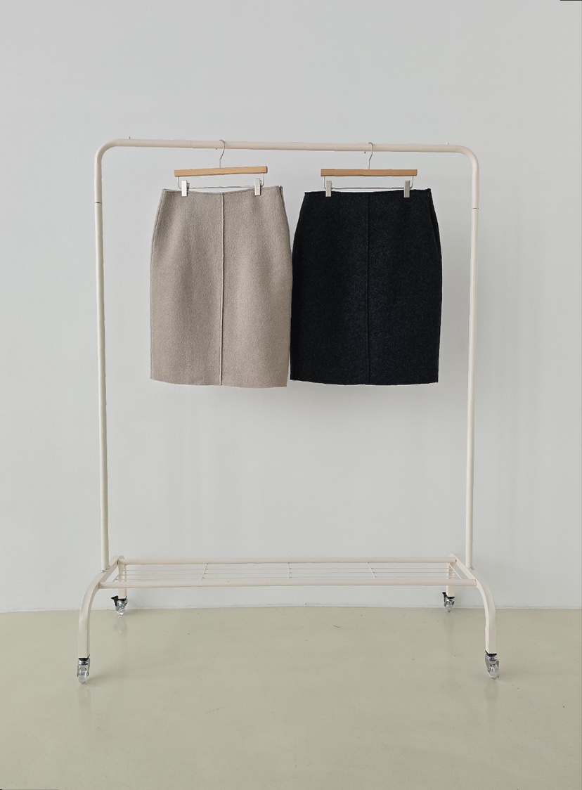 J SHOP韓國直郵㊣女士新品休閑熱賣人氣時尚半身裙中短裙羊毛J_SHOP半身裙/中短裙