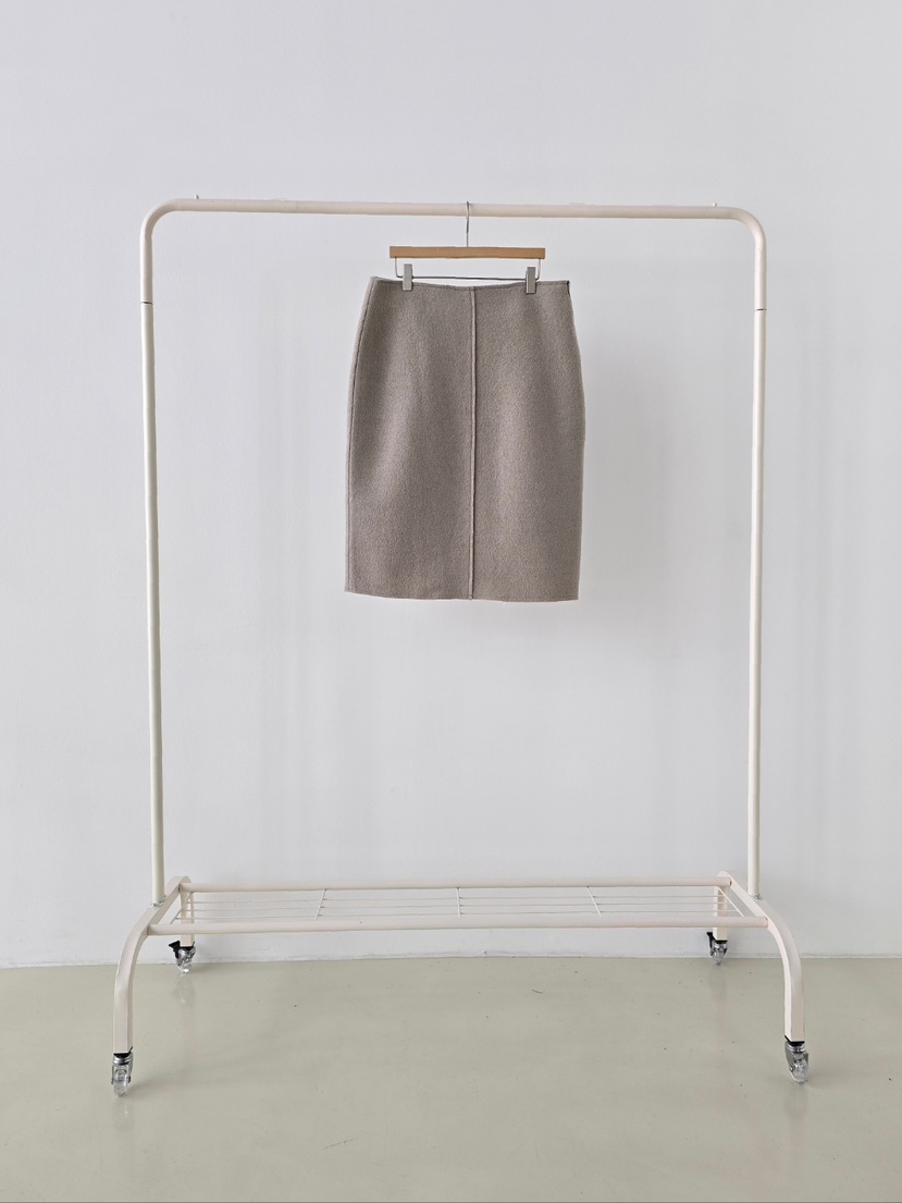 J SHOP韓國直郵㊣女士新品休閑熱賣人氣時尚半身裙中短裙羊毛J_SHOP半身裙/中短裙圖色1