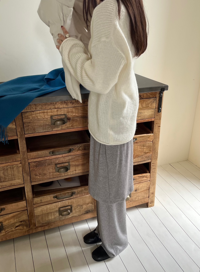 NYLON韓國直郵㊣女士新款熱賣25秋冬真品推薦職業休閑針織衫NYLON針織衫