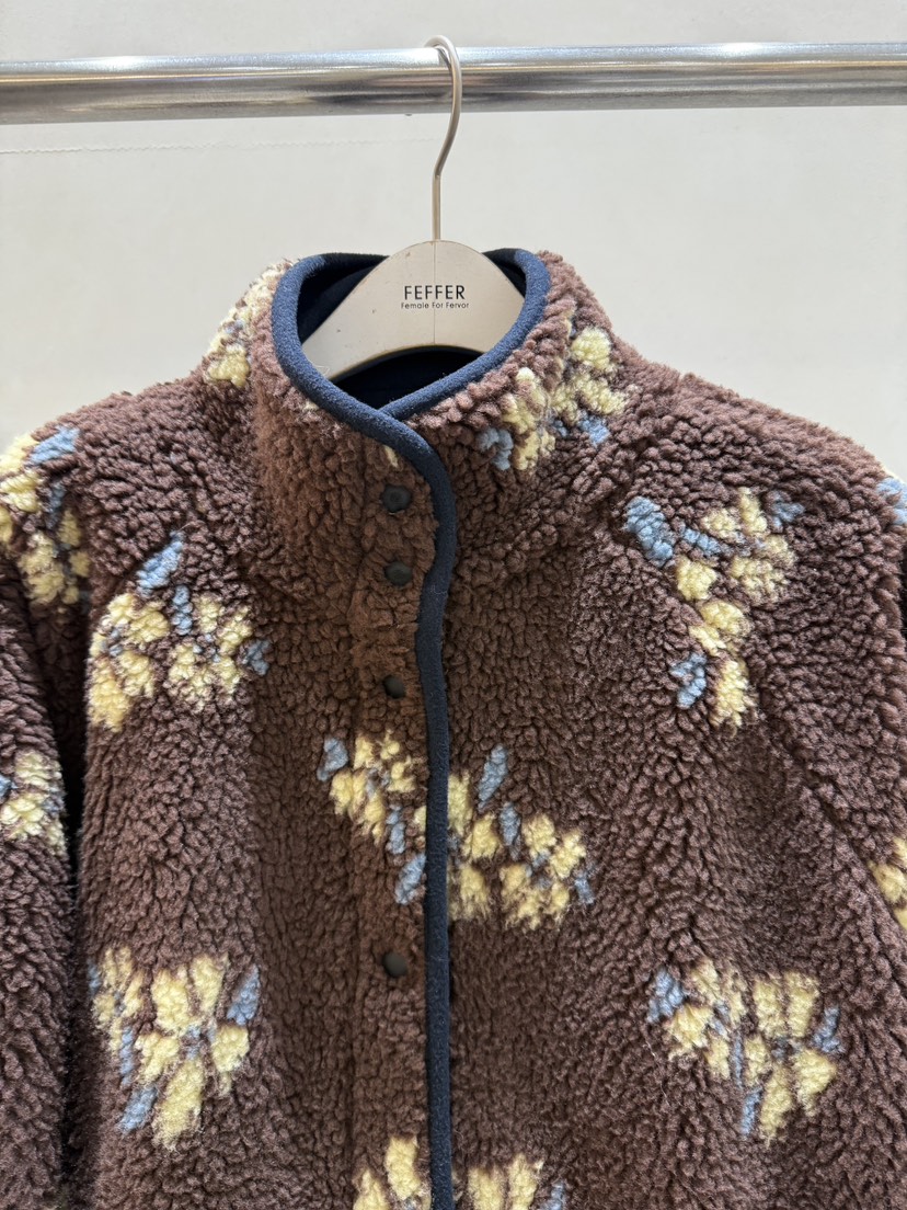 FEFFER東大門㊣代購女裝新品休閑推薦25秋冬職業時尚夾克花朵FEFFER夾克