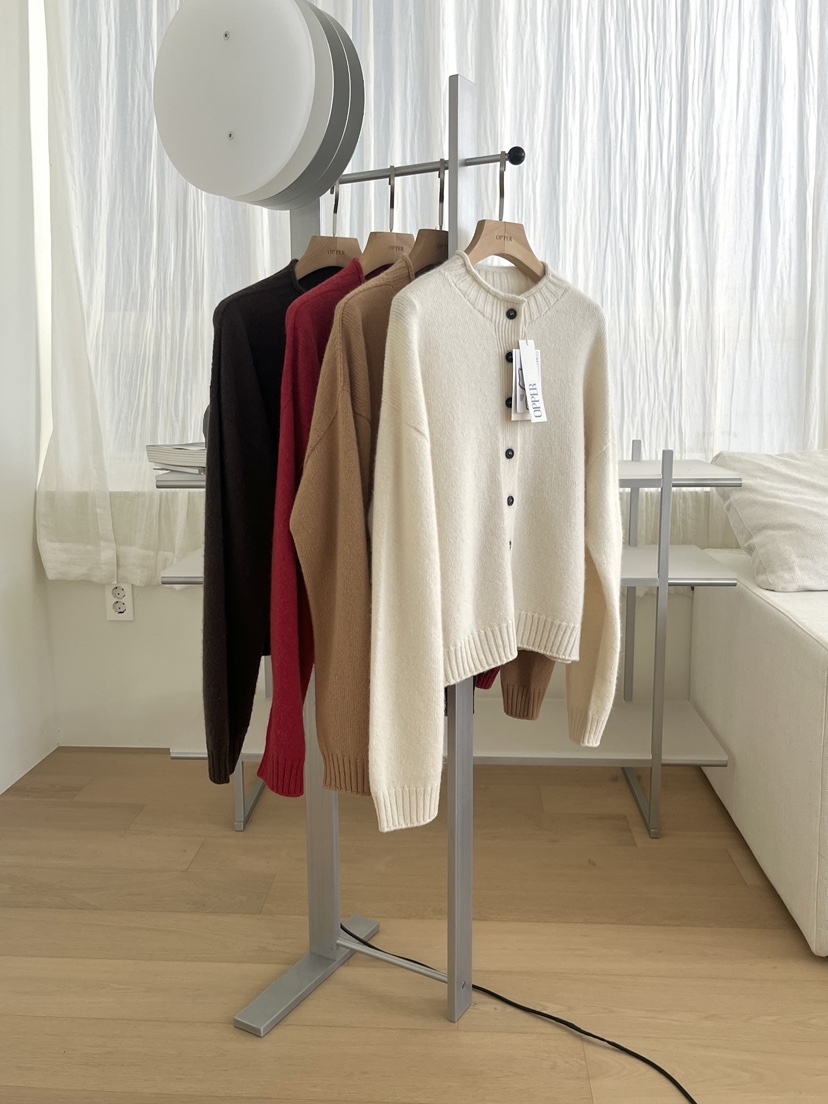 NYLON韓國直郵㊣女裝新品人氣真品推薦熱賣針織衫羊駝毛開衫NYLON針織衫