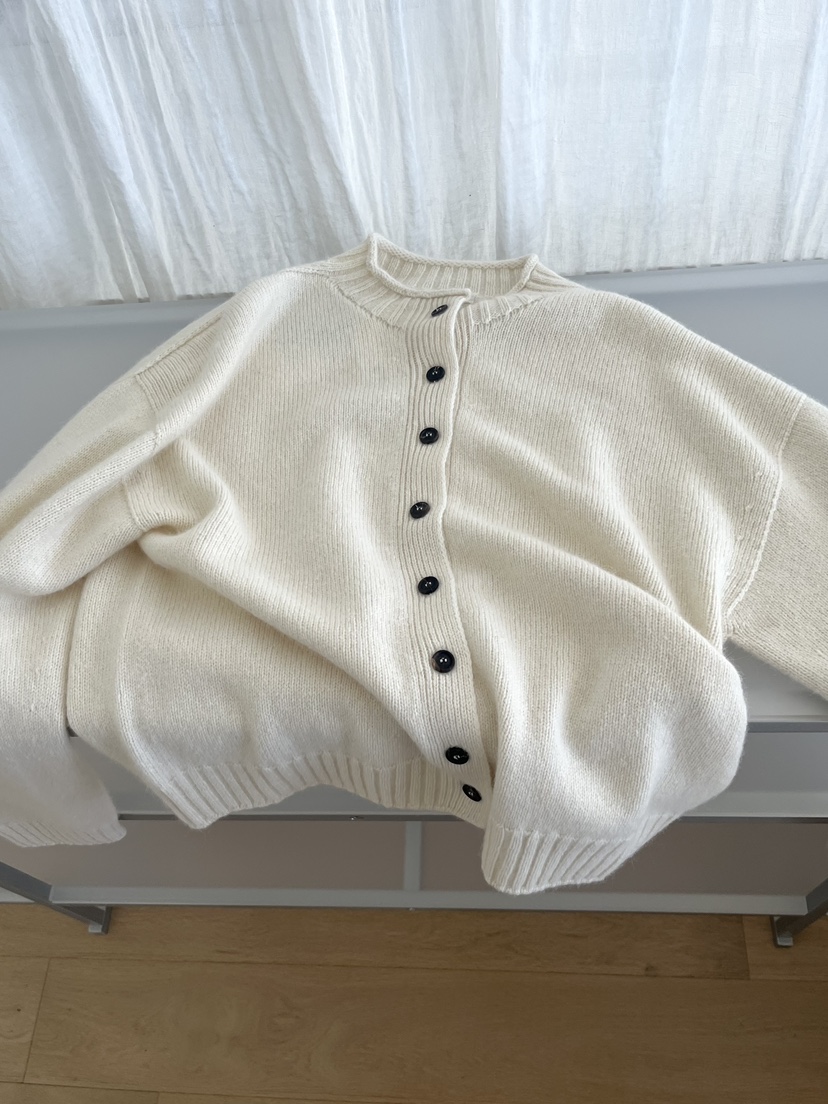 NYLON韓國直郵㊣女裝新品人氣真品推薦熱賣針織衫羊駝毛開衫NYLON針織衫