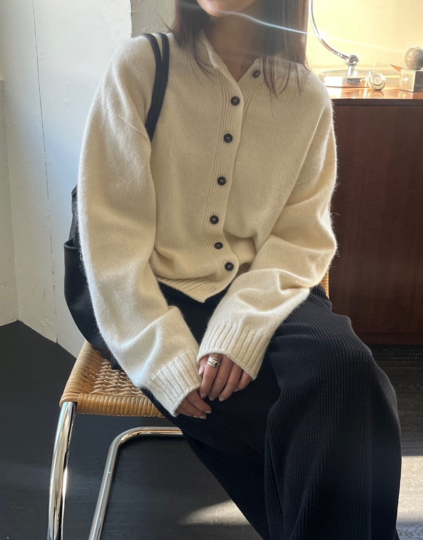 NYLON韓國直郵㊣女裝新品人氣真品推薦熱賣針織衫羊駝毛開衫NYLON針織衫