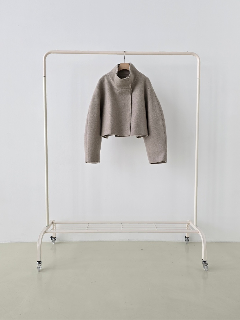 J SHOP東大門㊣實拍女裝新款人氣25秋冬休閑職業熱賣夾克羊毛J_SHOP夾克圖色1